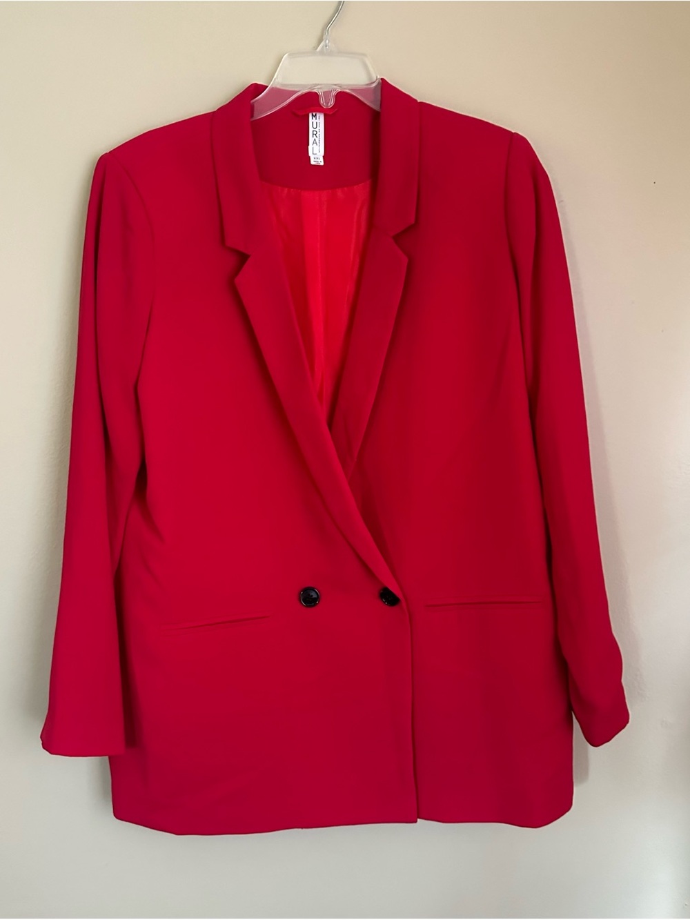 Mural art has no boundaries Red Blazer